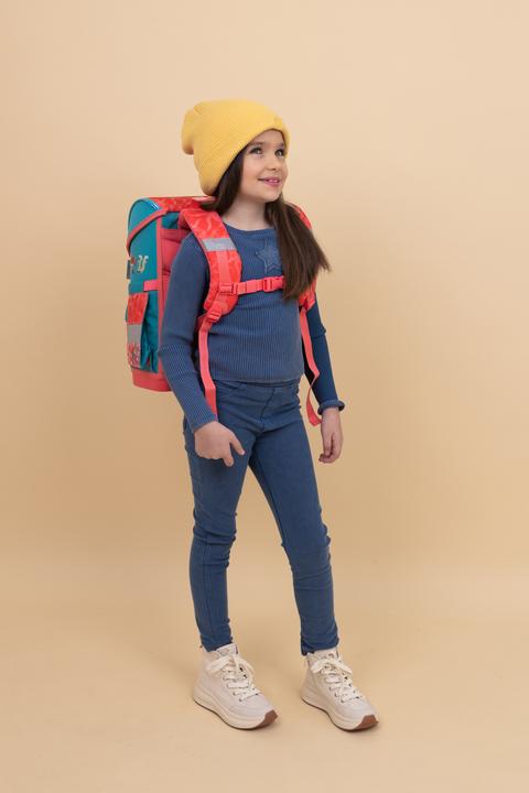 Actual product image Belmil Compact Schulranzen Set 4teilig mit Brustgurt (19 l)