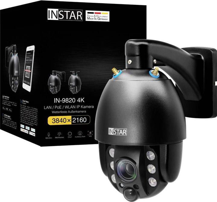 Immagine prodotto Instar IN-9820 4K schwarz 18003 IP Überwachungskamera
