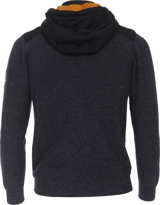 Produktbild Casa Moda Cardigan Strickjacke mit Reissverschluss und abnehmbarer Kapuze (XXL)