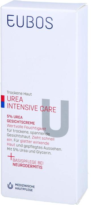 Actual product image Eubos Dry skin urea 5% face cream, 50 ml CRE (50 ml, 24h cream)