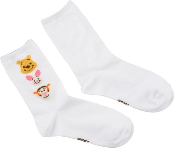 Actual product image Disney Puuh, Ferkel, Tigger Socken Triple Face Weiss 23-25 (36 - 39)