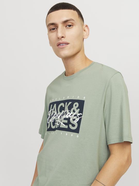 Immagine prodotto Jack & Jones Maglietta con logo a girocollo (M)