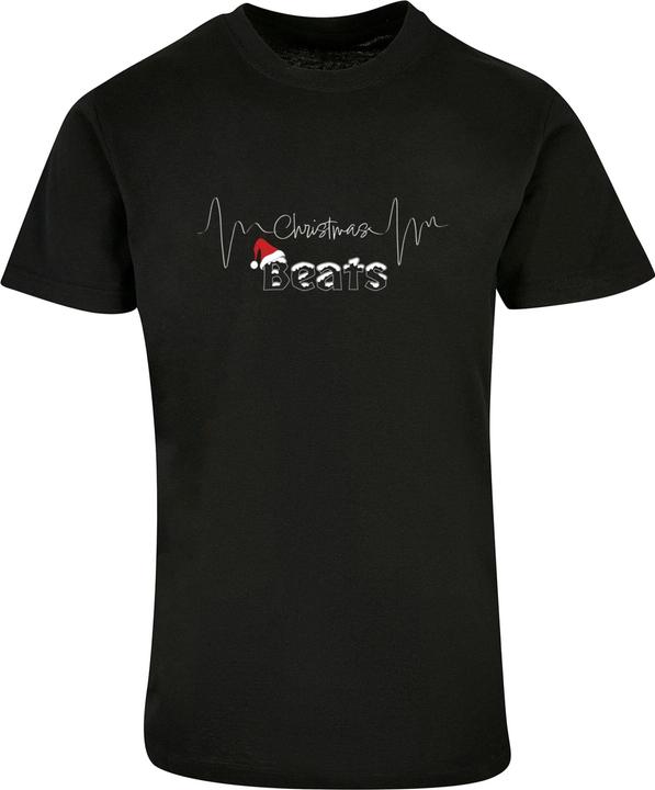 Merchcode Christmas beats Basic Round Neck T-Shirt - 115101