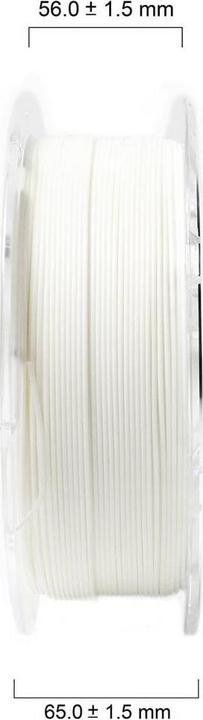Actual product image Maertz PLA Pro White 1.75 mm 1,000 g (PLA-R, 1.75 mm, 1000 g, White)