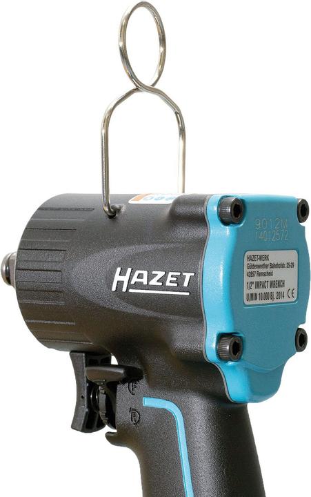 Produktbild HAZET Schlagschrauber ∙ extra kurz 9012M ∙ Lösemoment maximal: 1100 Nm ∙ Vierkant 12,5 mm (1/2 Zoll… (Druckluft)