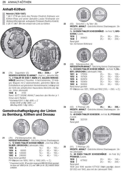 Actual product image Grosser deutscher Münzkatalog (German, Dieter Fassbender, Hermann Junghans, 2024)