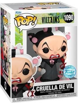 Image du produit Funko POP! Disney Villains Les 101 Dalmatiens - Cruella De Vil (Holding Phone)