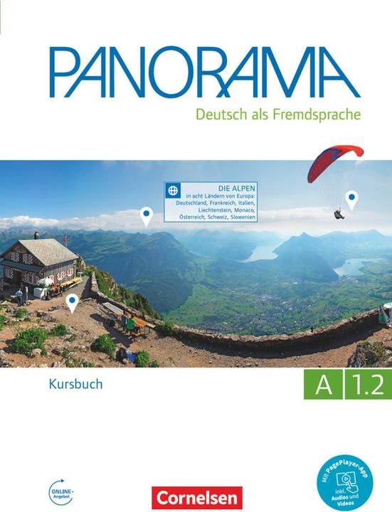 Immagine prodotto Panorama A 1.2. Kursbuch (Tedesco, Britta Viticoltore-Kiontke, Jin friterica, 2015)