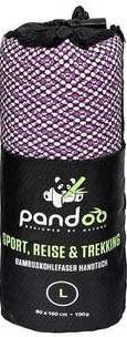Pandoo Bambus-Handtuch, M - 130 x 80cm, lila (130 x 80 cm)