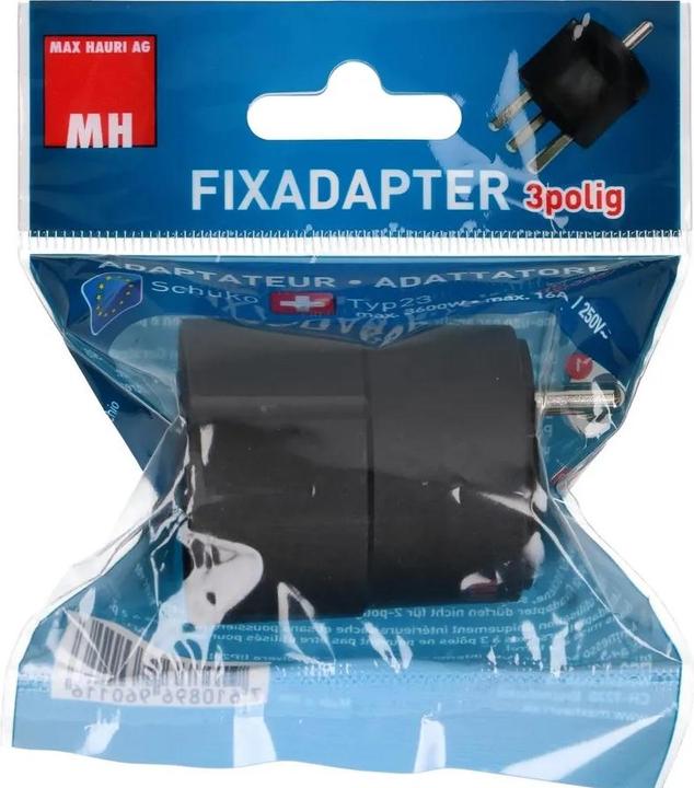 Actual product image Max Hauri Fixadapter (Type 23, CEE 7/7)