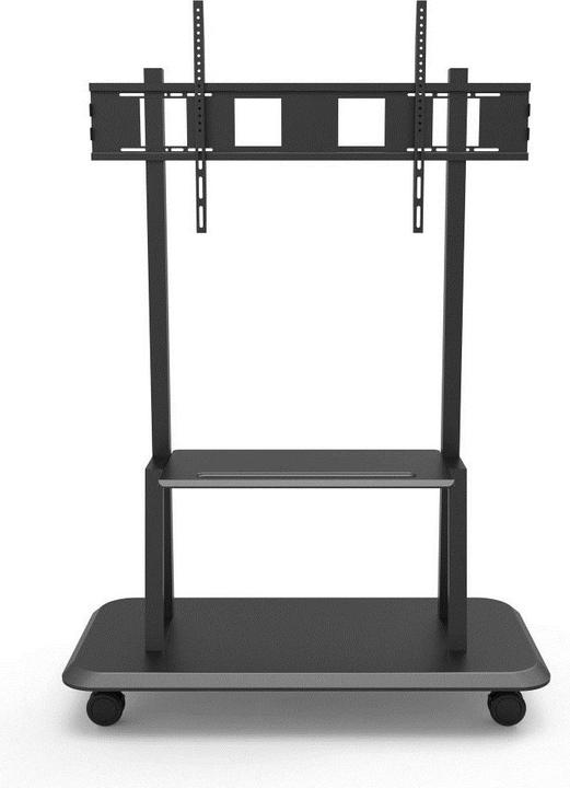 Actual product image Techly Trolley - for flat screen - Black (55"-120") (120", 150 kg)