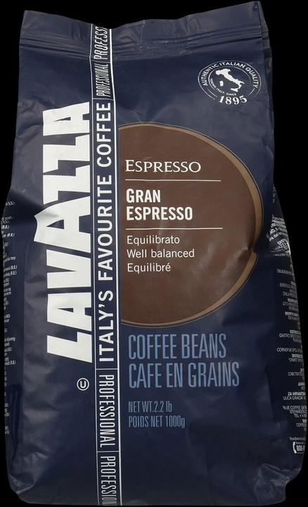 Actual product image Lavazza Grand Espresso (1000 g, Dark roast)