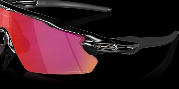 Actual product image Oakley Radar EV Pitch Prizm Sunglasses (Polished Black, prizm field)