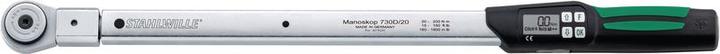 Stahlwille 730D Chiave dinamometrica MANOSKOP, utensile di inserimento, 1160 mm (720 Nm, 800 Nm)