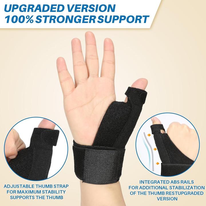 Actual product image Cbx Breathable thumb support, thumb orthosis, wrist support for left-handers (One size)