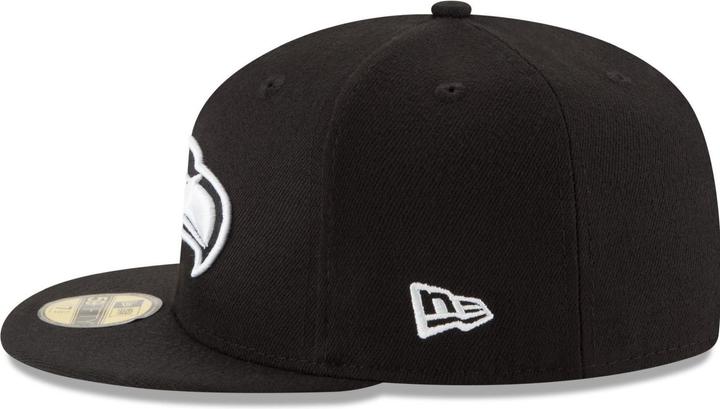 Produktbild New Era 59Fifty Fitted Cap - BLACK Seattle Seahawks - 7 1/8 (7 1/8)