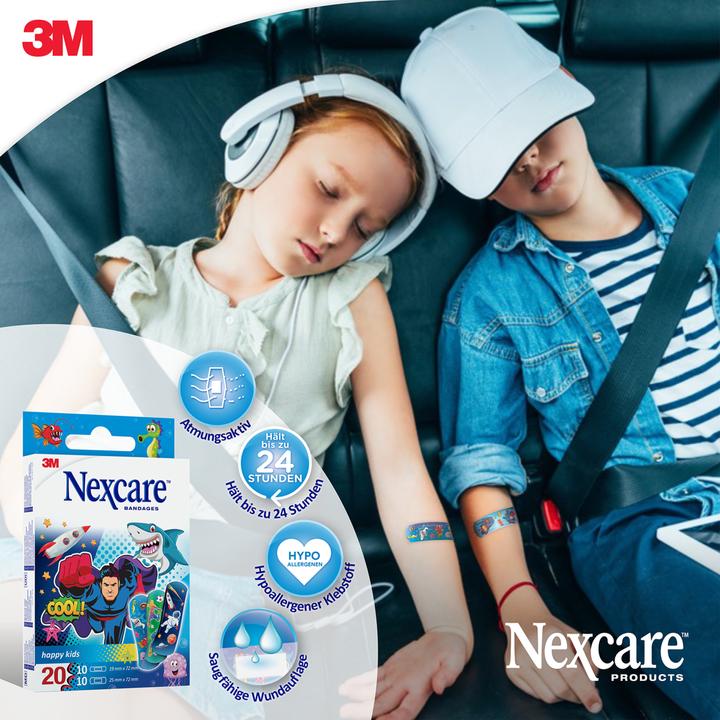 Actual product image Nexcare Happy Kids Cool (20 x)