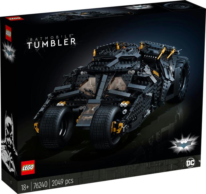 Actual product image LEGO Batmobile Tumbler (76240, LEGO DC, LEGO Rare Sets)