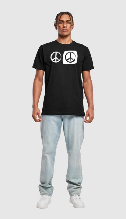 Actual product image Merchcode AW peace 2 with Basic T-Shirt - 161537 (XXL)