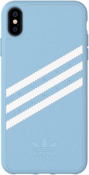 Image du produit adidas PU Moulded Case suede bleu clair/blanc (Apple iPhone XS Max)