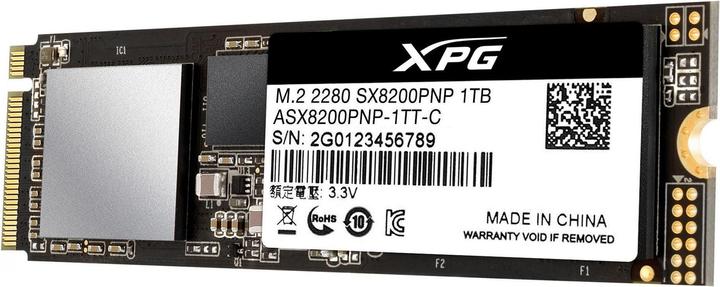 Produktbild Adata XPG SX8200 PRO 1 TB M.2 PCIE SSD (1000 GB, M.2 2280)
