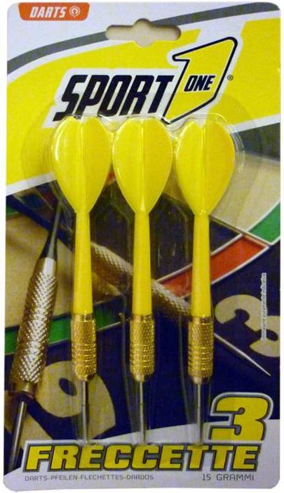 Image du produit Power Play 704700021 - SPORT-ONE - FRECCETTE (3PZ) da 15 gr.