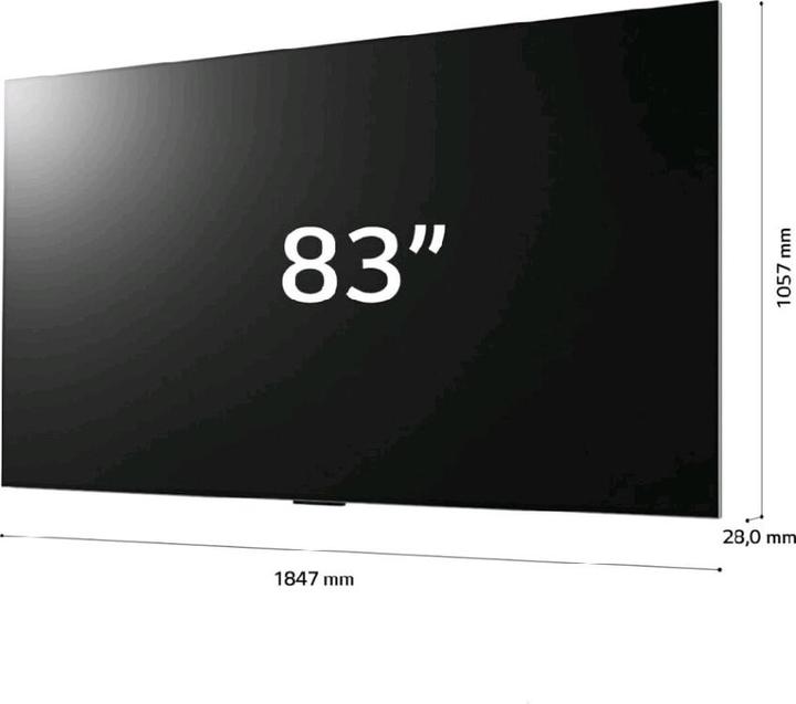 Image du produit LG Série OLED evo G4 83" OLED83G45LW (83", G4, OLED, 4K, 2024)