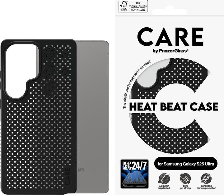 Immagine prodotto PanzerGlass CRRFEHBG38488, Cover, Samsung, Samsung - Galaxy S 2025 Ultra, Trasparente (Samsung Galaxy S25 Ultra)