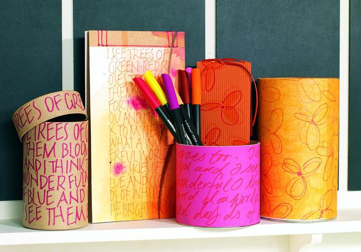 Actual product image Edding 6 e-1200 Bibi & Tina felt tip pens assorted colours (Multinational, 6 x)