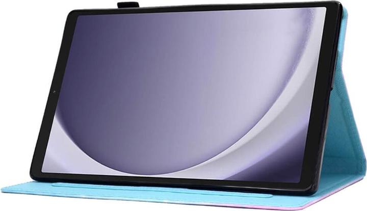 Actual product image Cover-Discount Galaxy Tab A9+ - Protective cover daisies (Galaxy Tab A9+)