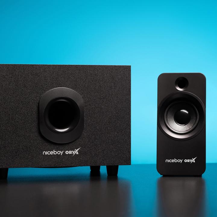 Produktbild Niceboy Oryx Vox 2.1 MaxBass Speakers 25W