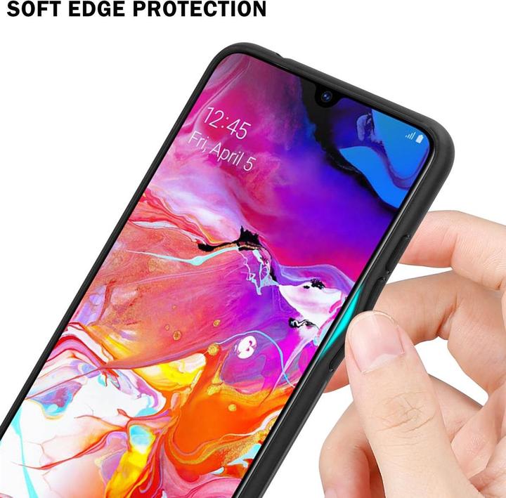 Image du produit Cadorabo Couverture en verre TPU 2 couleurs (Samsung Galaxy A70, Samsung Galaxy A70S)
