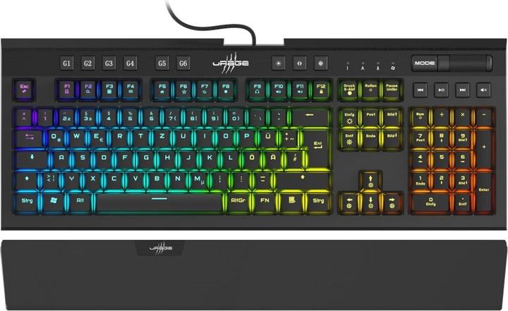 Produktbild Urage Gaming-Tastatur Exodus 900 Mechanical, rote Switches (DE, Kabelgebunden)