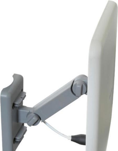 Actual product image Vivanco TVA 501, outdoor antenna 48 dB (Flat antenna, 48 dB, DVB-T / -T2)