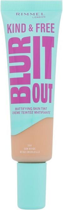 Rimmel London Kind & Free Blur It Out Mattierende Hauttönung 250 Sun Beige (250 Sun Beige)