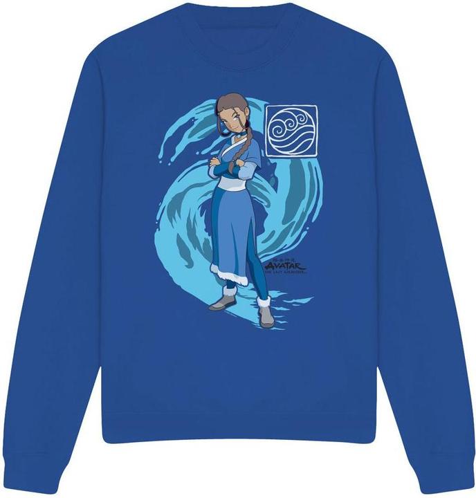 Immagine prodotto Avatar: The Last Airbender Water Wave Felpa Katara Adulto Unisex (XL)