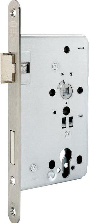 Actual product image BKS Authority mortice lock 0615 PZW 20/55/72/8 mm DIN right stainless steel rounded class 5 (Mortise lock)