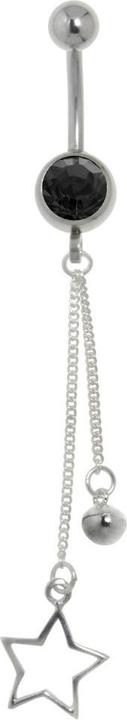 Immagine prodotto Bijouteria Piercing ventre (Acciaio chirurgico 316L, Vetro (di orologio), Argento 925)