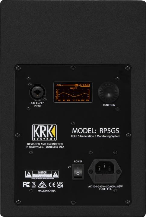 Produktbild KRK Rokit RP5 G5 (Aktiv, 1 Stk., 1x 55 W)