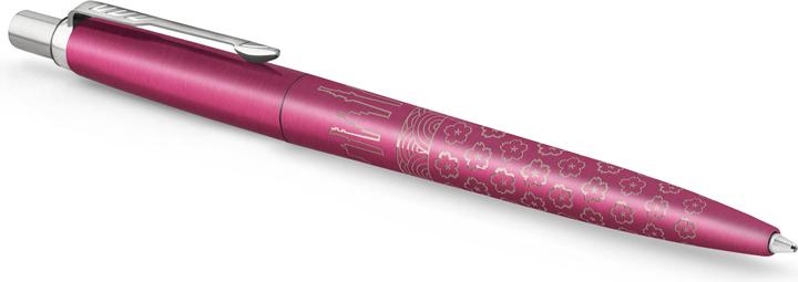 Produktbild Parker Pen Druckkugelschreiber JOTTER Tokyo, metallic-rosa Strichstärke: M, Strichfarbe: blau, Schaft aus Edels (Pink, 1 x)