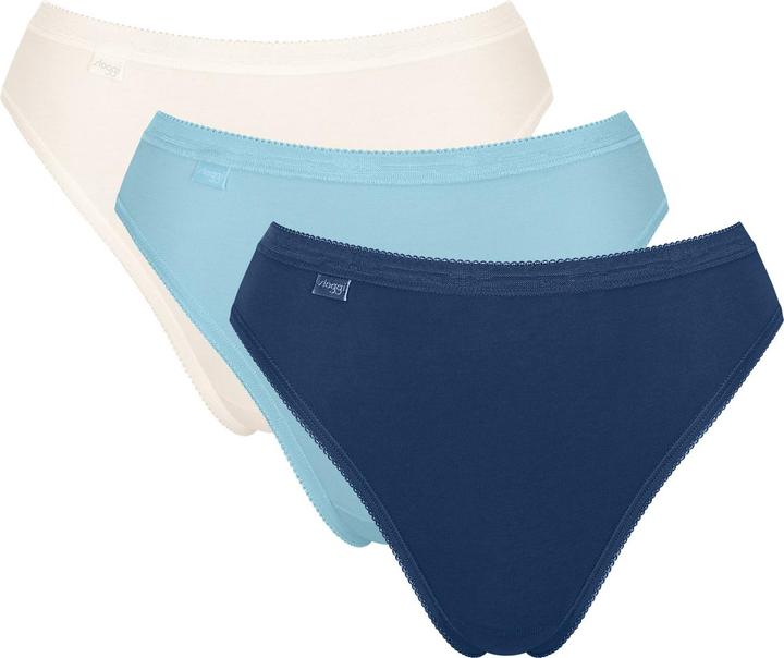 Sloggi Unterhose BASIC+ MIDI Damen-Slip 3er Pack