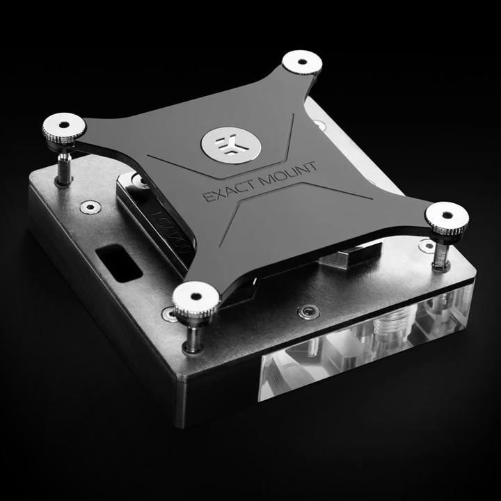 Image du produit EKWB EK-Quantum Velocity² D-RGB Refroidisseur d'eau pour CPU - 1700, nickel + titane satiné