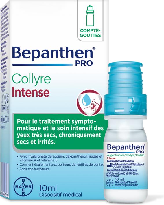Bepanthen PRO Augentropfen Intense 10ml (10 ml, 10 ml Flasche)