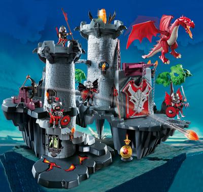 Actual product image Playmobil Large dragon castle