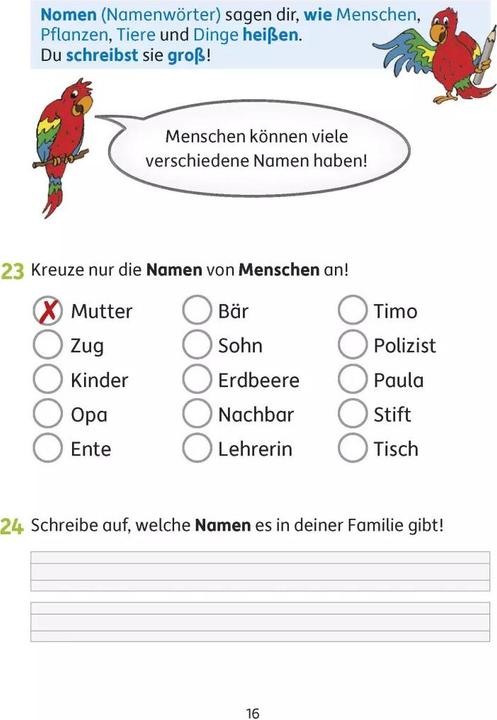 Immagine prodotto Grammatik Deutsch 1./2. Klasse (Tedesco, Andrea Guckel, 2020)
