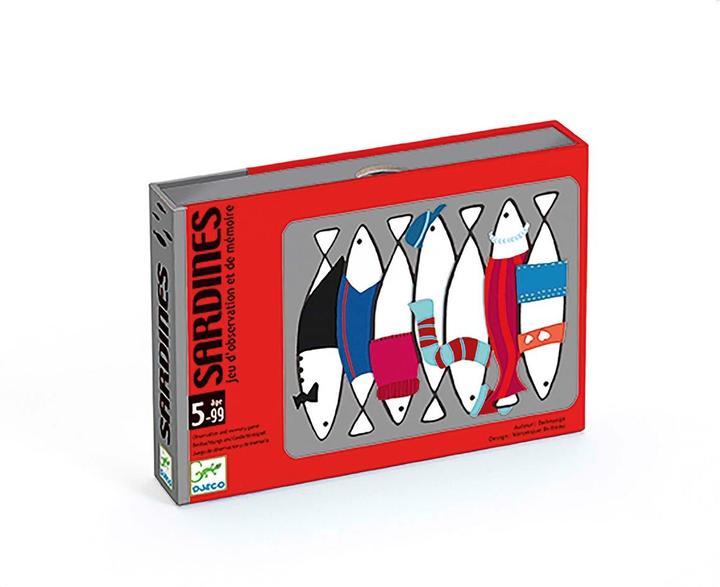 Produktbild Djeco Sardines (Deutsch, Französisch, Italienisch, Englisch)