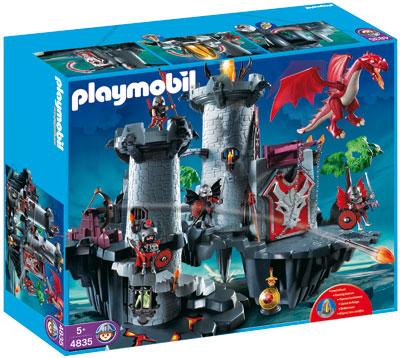 Actual product image Playmobil Large dragon castle