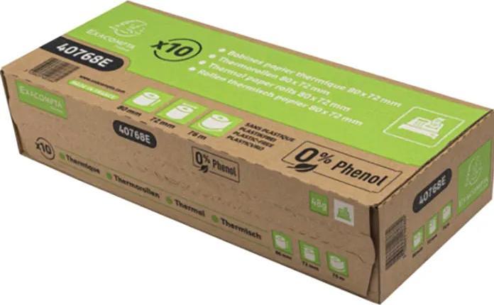 Actual product image Exacompta Thermal roll plastic free