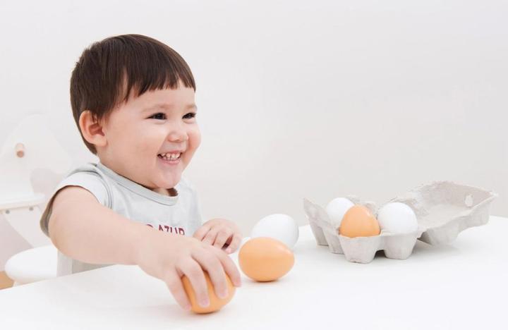 Image du produit Spielba 6 oeufs dans une boîte à oeufs