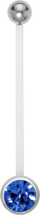 Image du produit Bijouteria Piercing-grossesse (Acier inoxydable, Bioplastique, Cristallin)